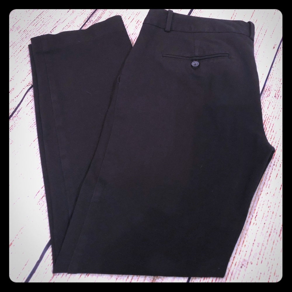 Charcoal black GAP straight leg pant